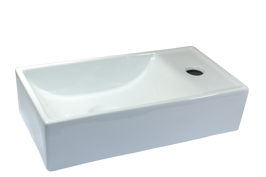 1x Waschbecken Wand klein KERAMIK Handwaschbecken Keramikwaschbecken 40